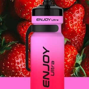 Enjoy Ultra 9000 Puffs Disposable Vapes Box Of 10 - Strawberry Ice